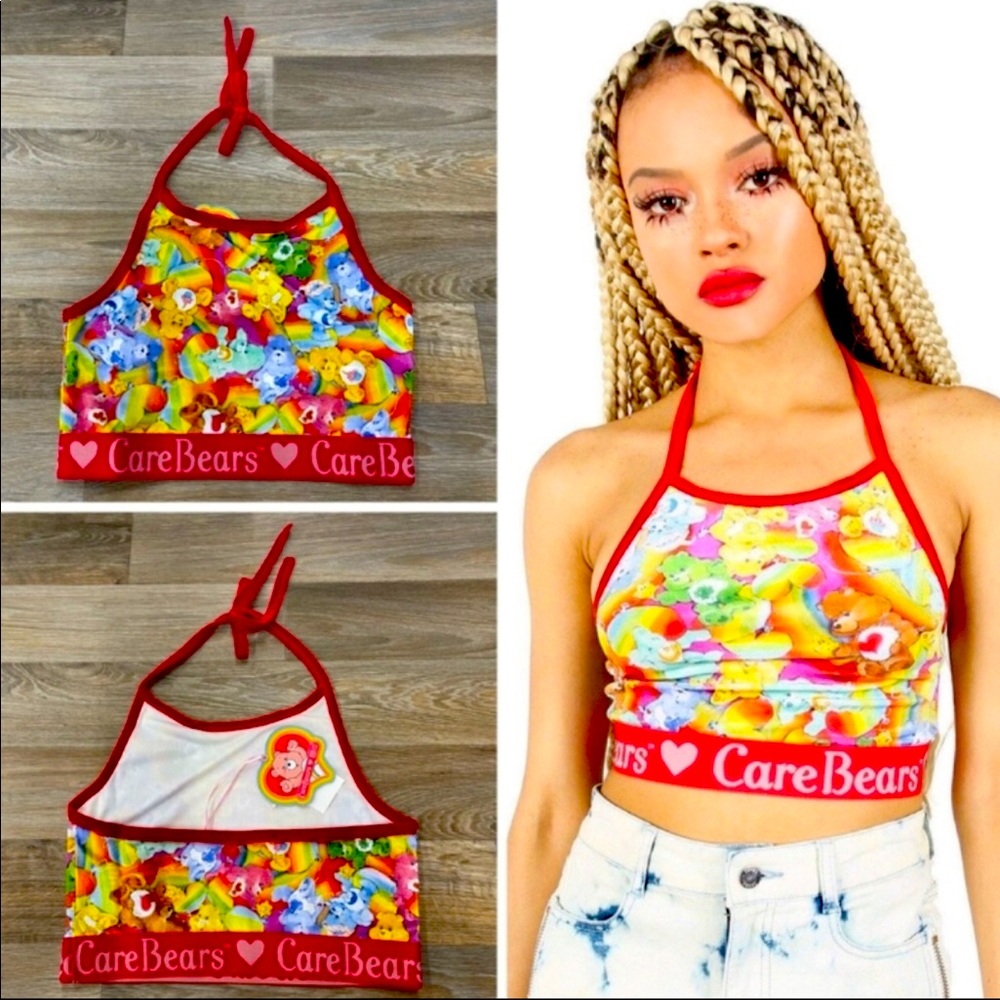NWT! Iron Fist Lots A Rainbows Halter Tank Size XXL